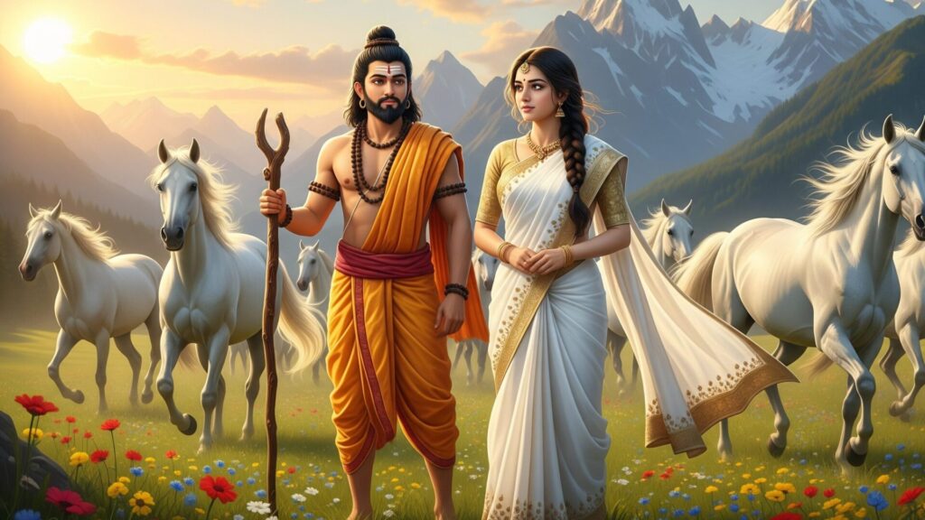Galav and Madhavi