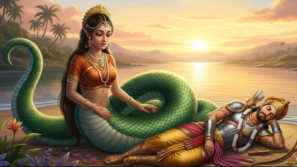 Ulupi and Arjuna